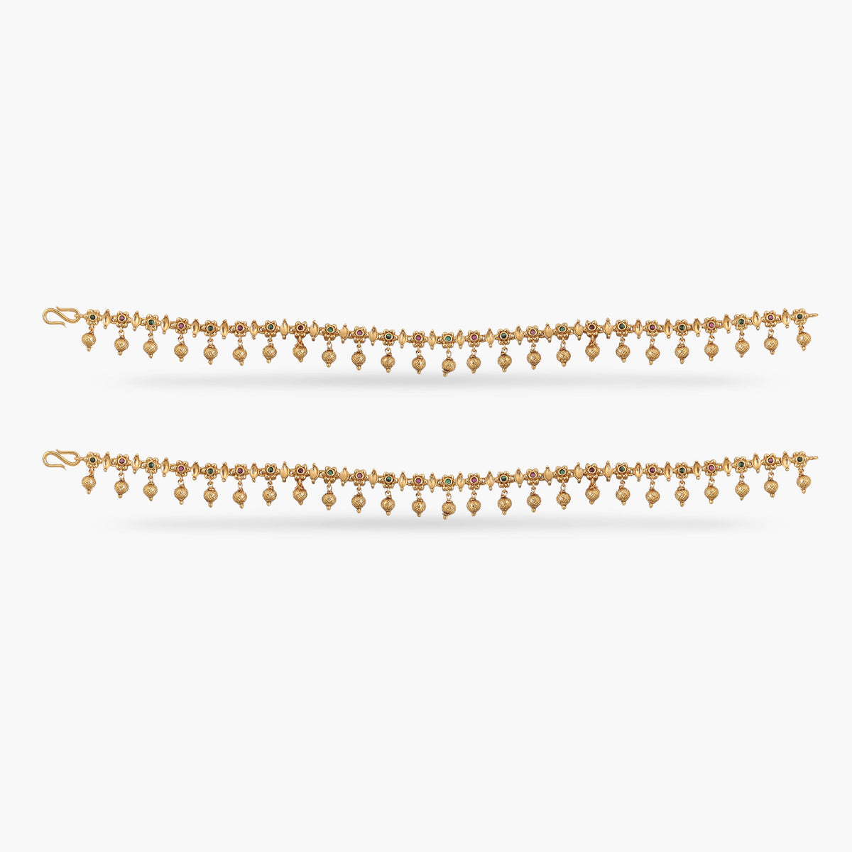 Meghna Antique Anklets