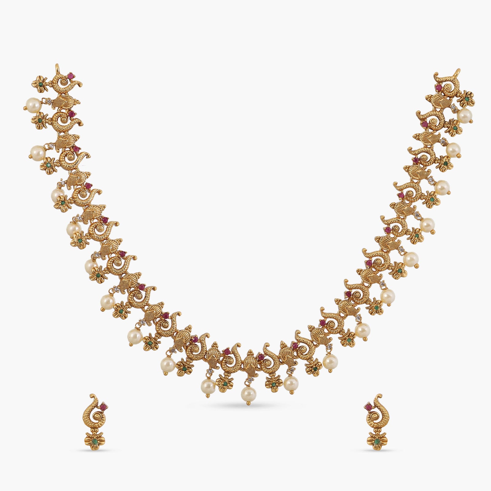 Anvitha Antique Necklace Set