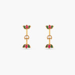 Arnita Antique Drop Earrings
