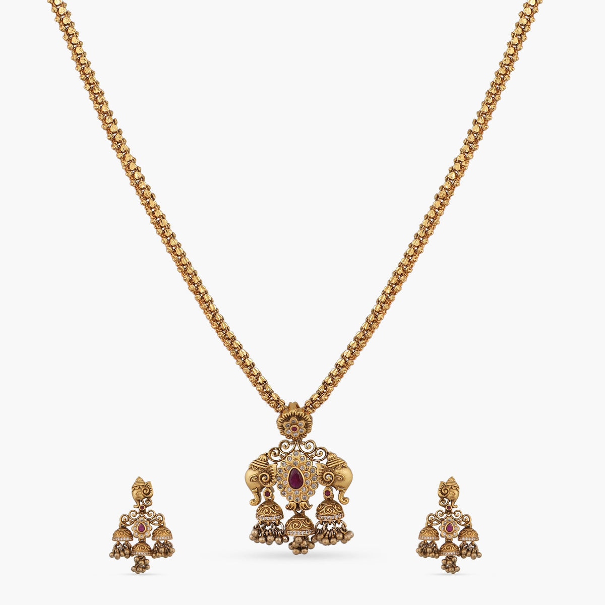 Tarun Antique Pendant Set