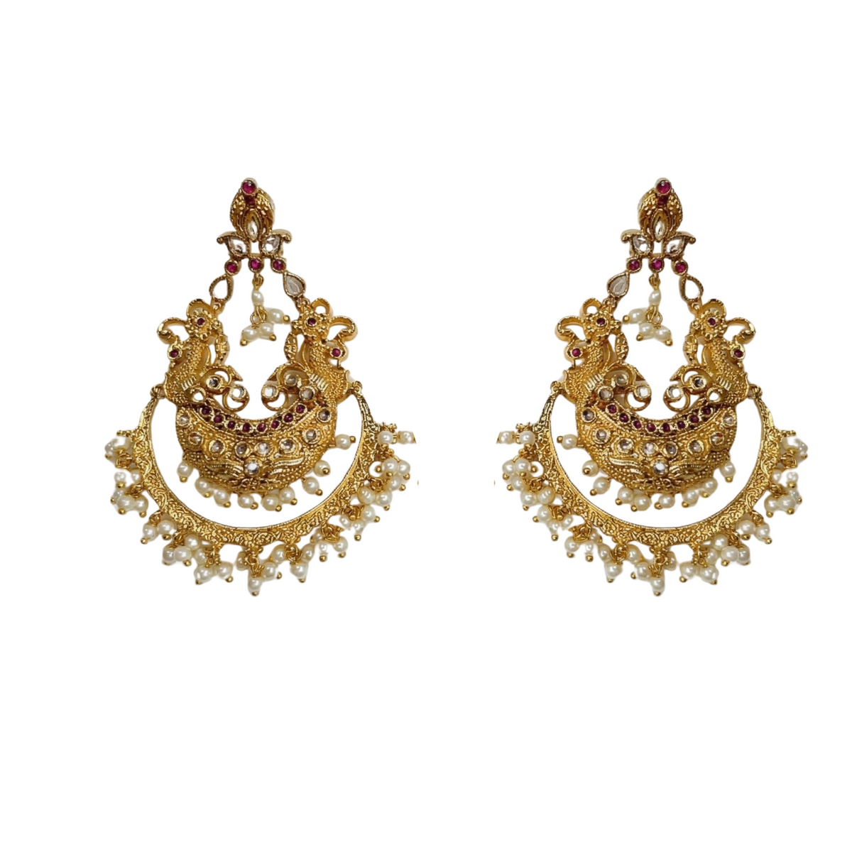 Ruchir Antique Chandbali Earrings