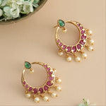 Amrita Antique Chandbali Earrings