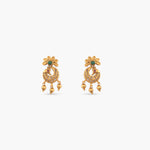 Ruvina Floral Antique Drop Earrings