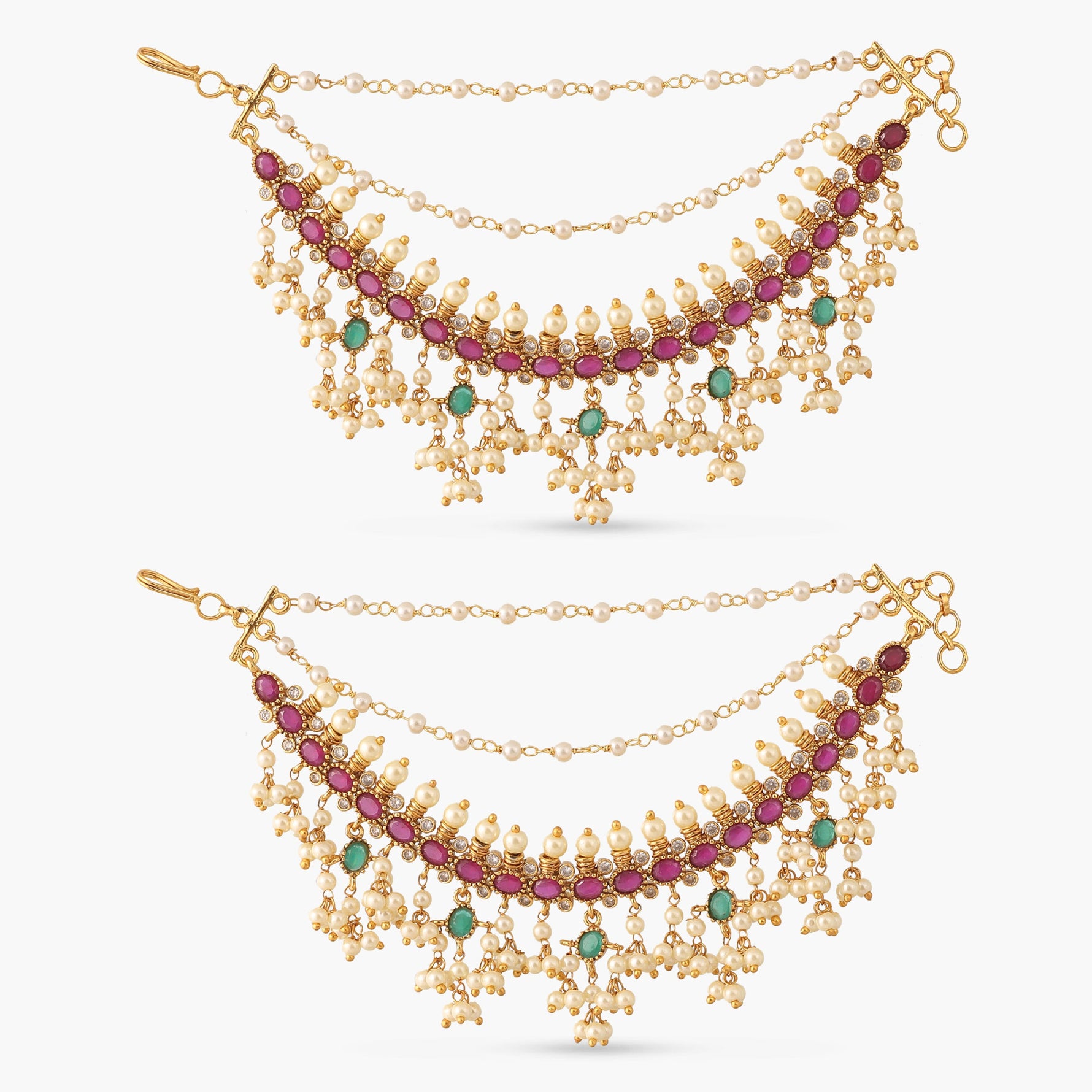 Chintamani Antique Ear Chain