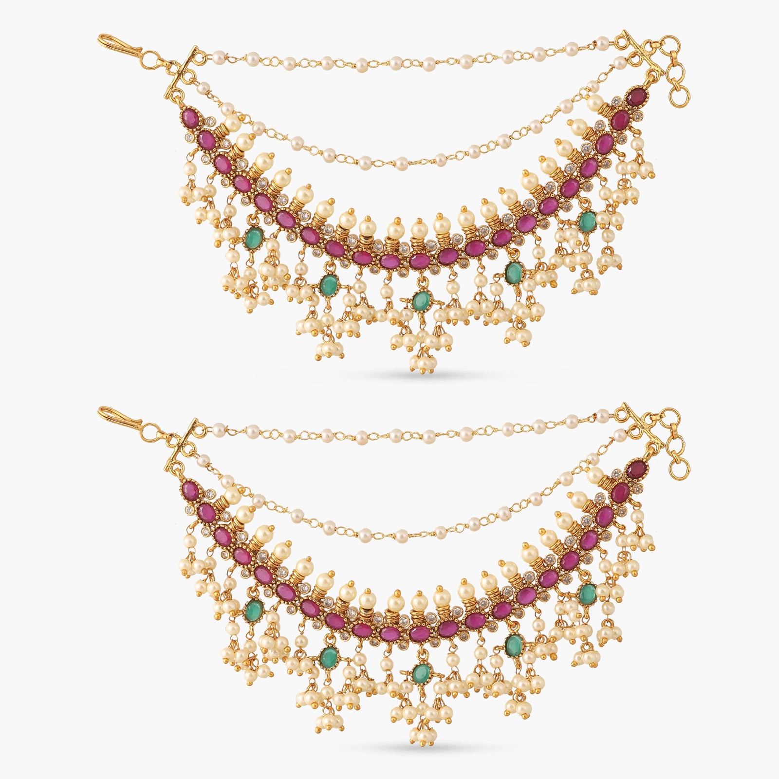 Chintamani Antique Ear Chain