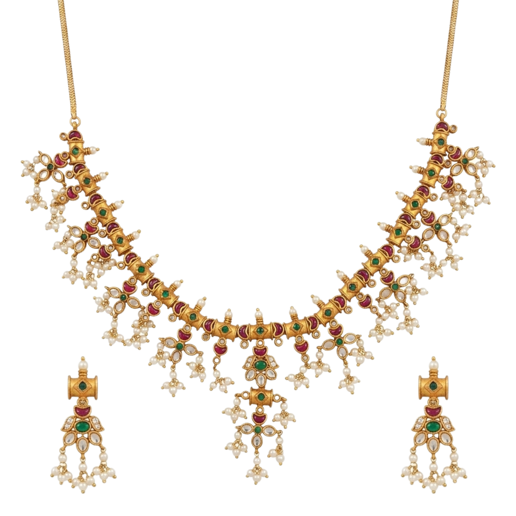 Punya Antique Necklace Set
