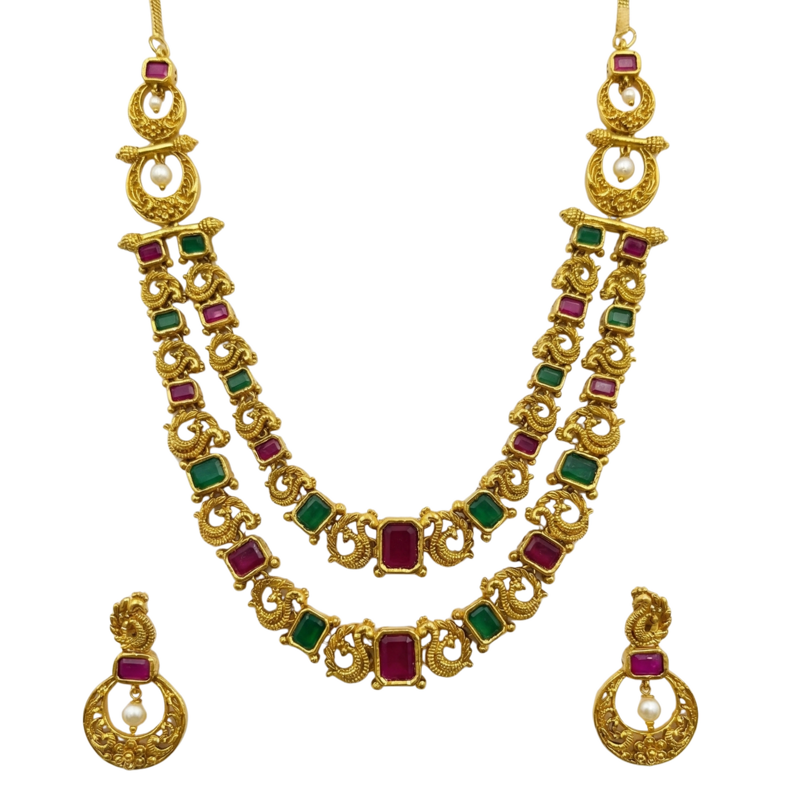 Hemani Antique Necklace Set