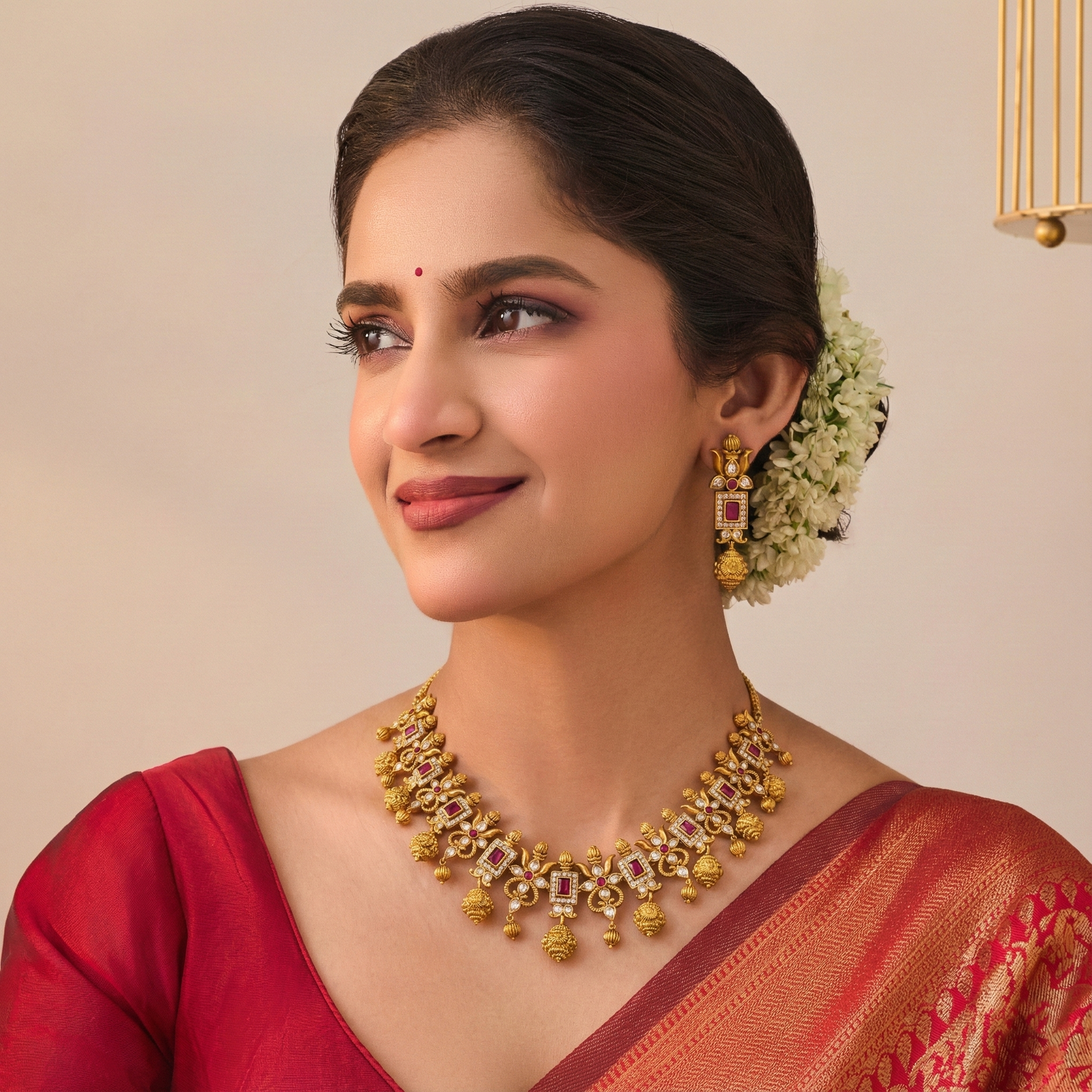 Ahaana Antique Necklace Set