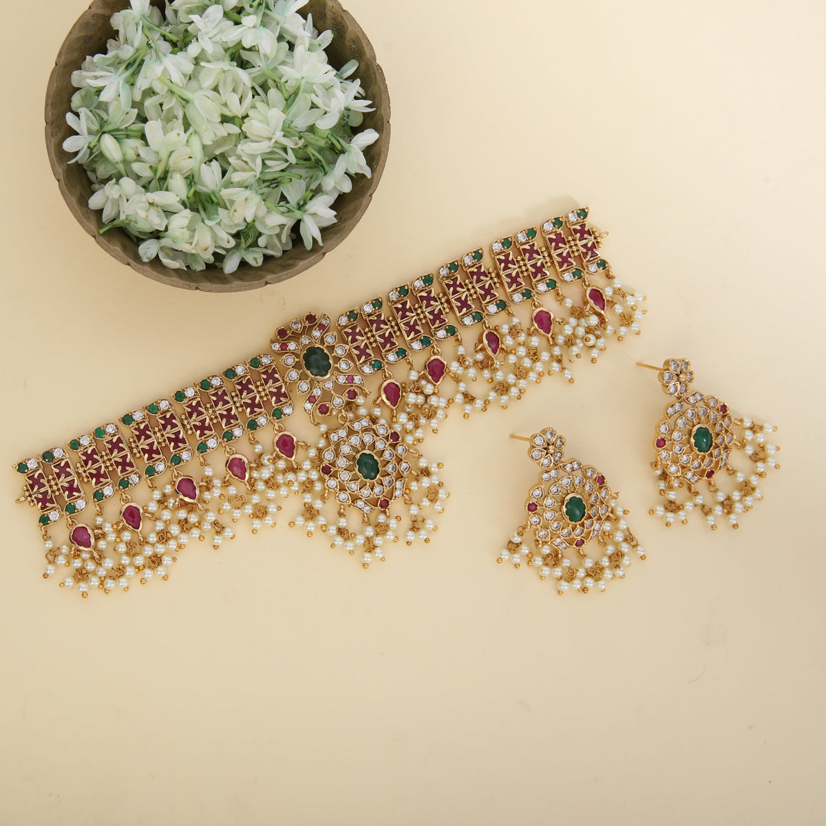 Smriti Antique Choker Set
