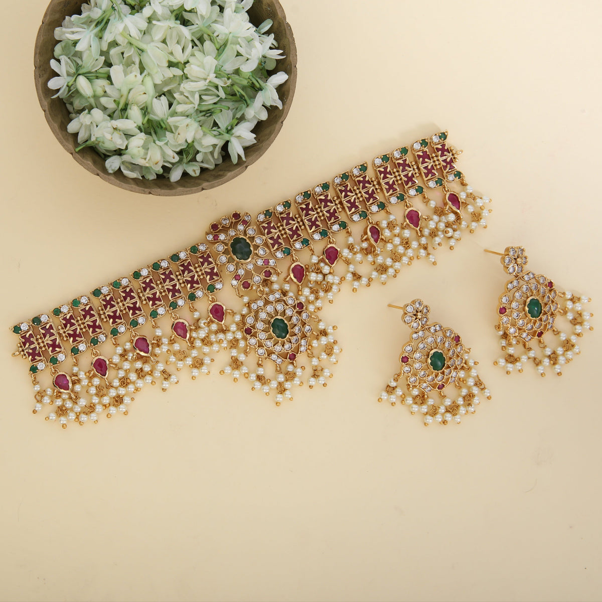 Iravya Antique Choker Set