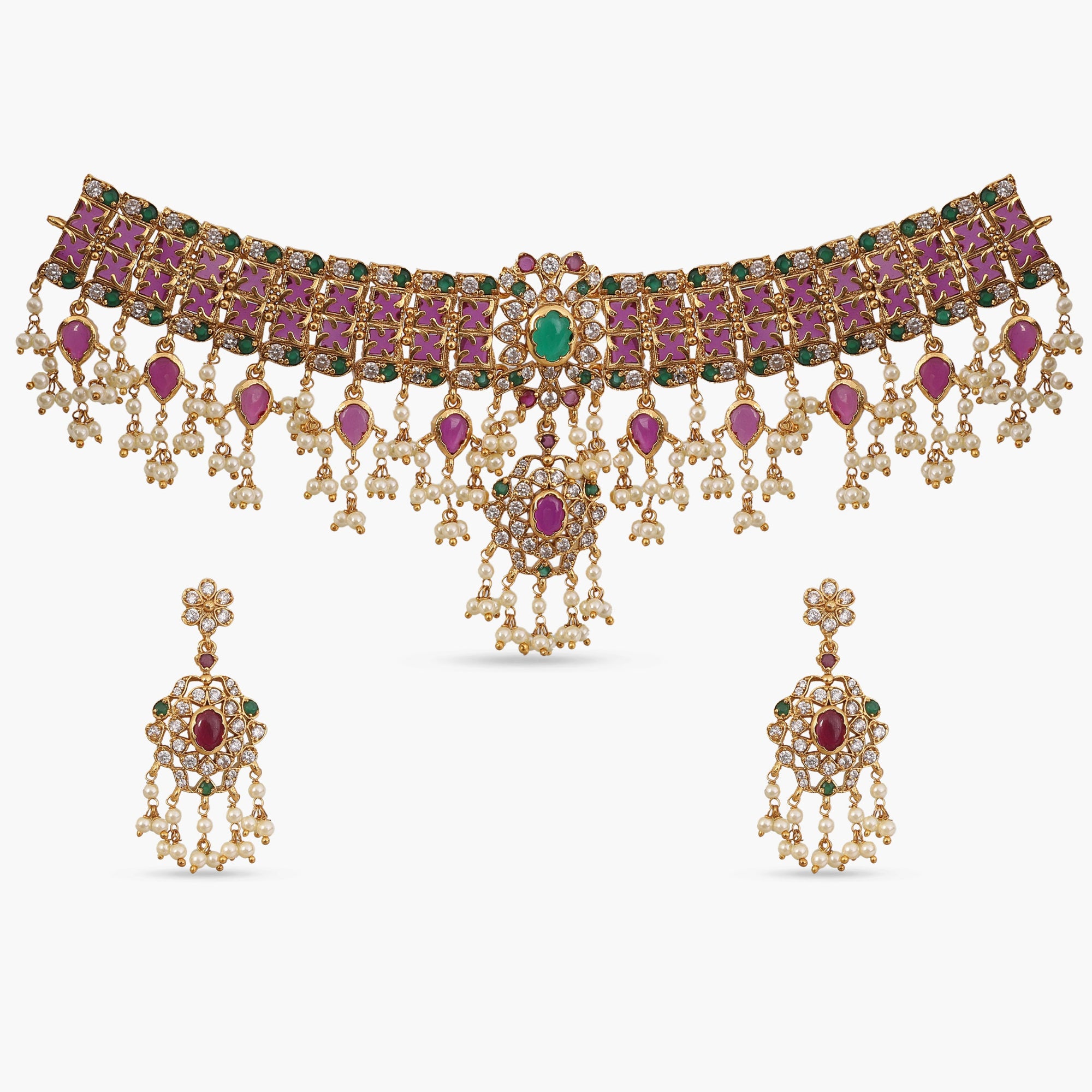 Iravya Antique Choker Set