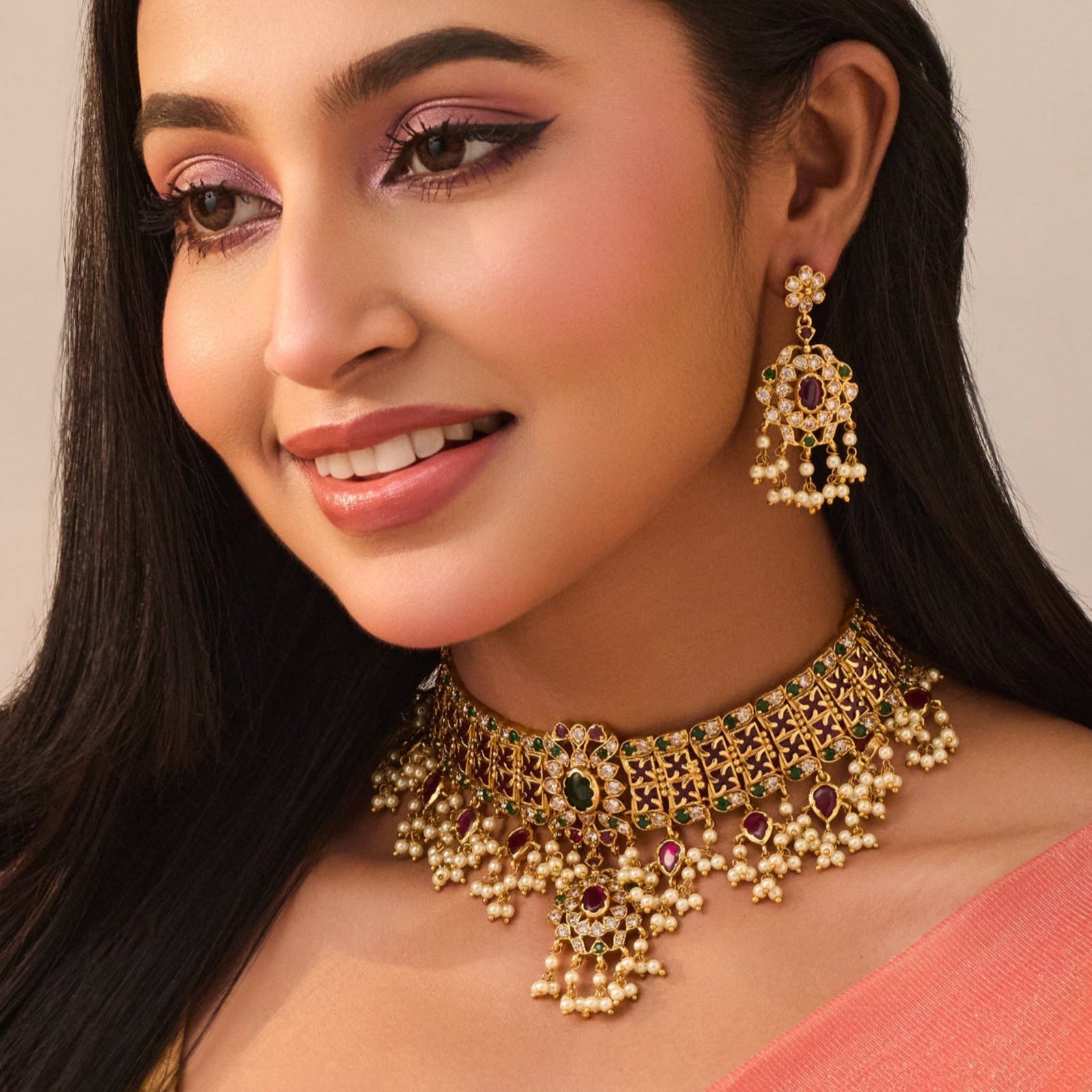 Iravya Antique Choker Set