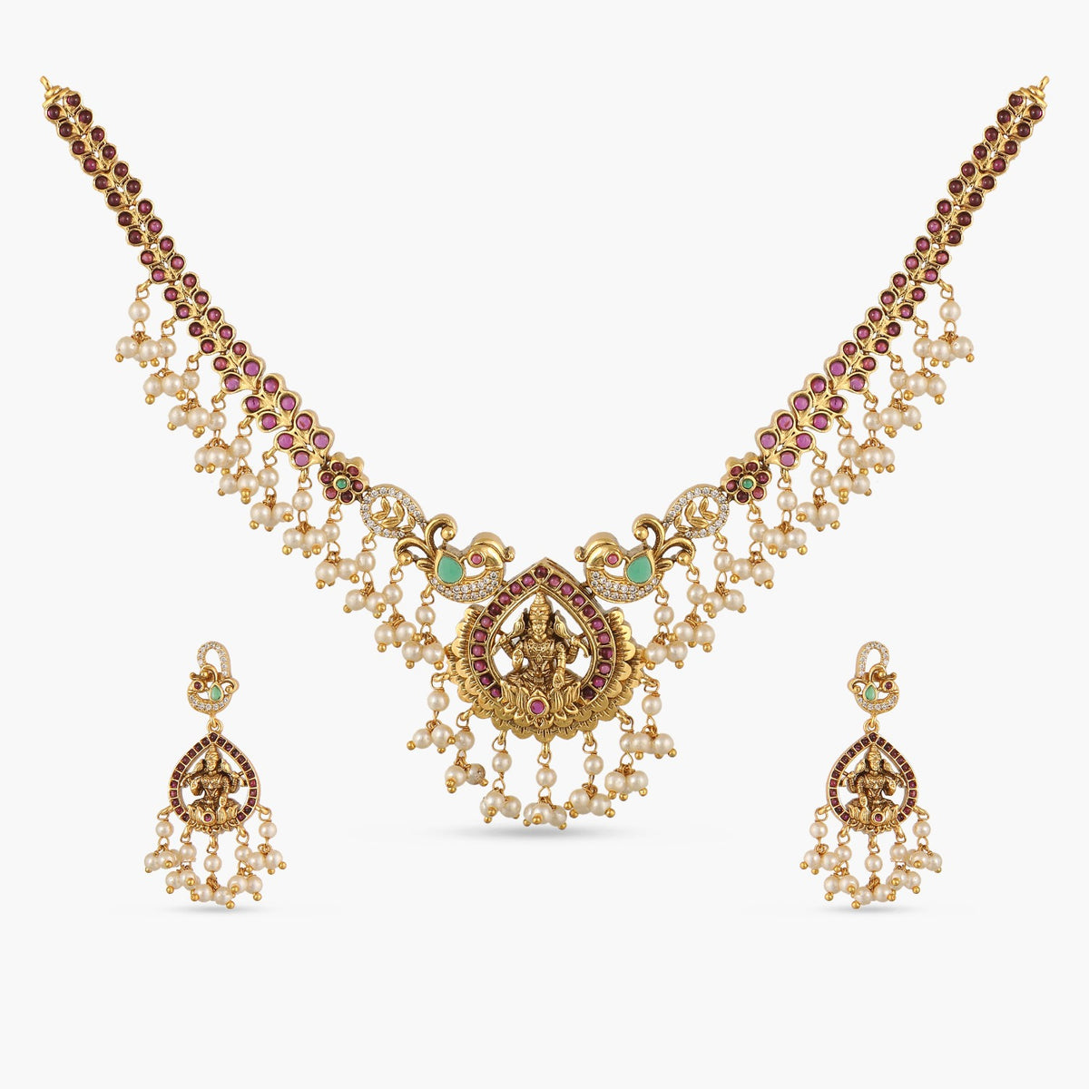 Niladri Antique Necklace Set