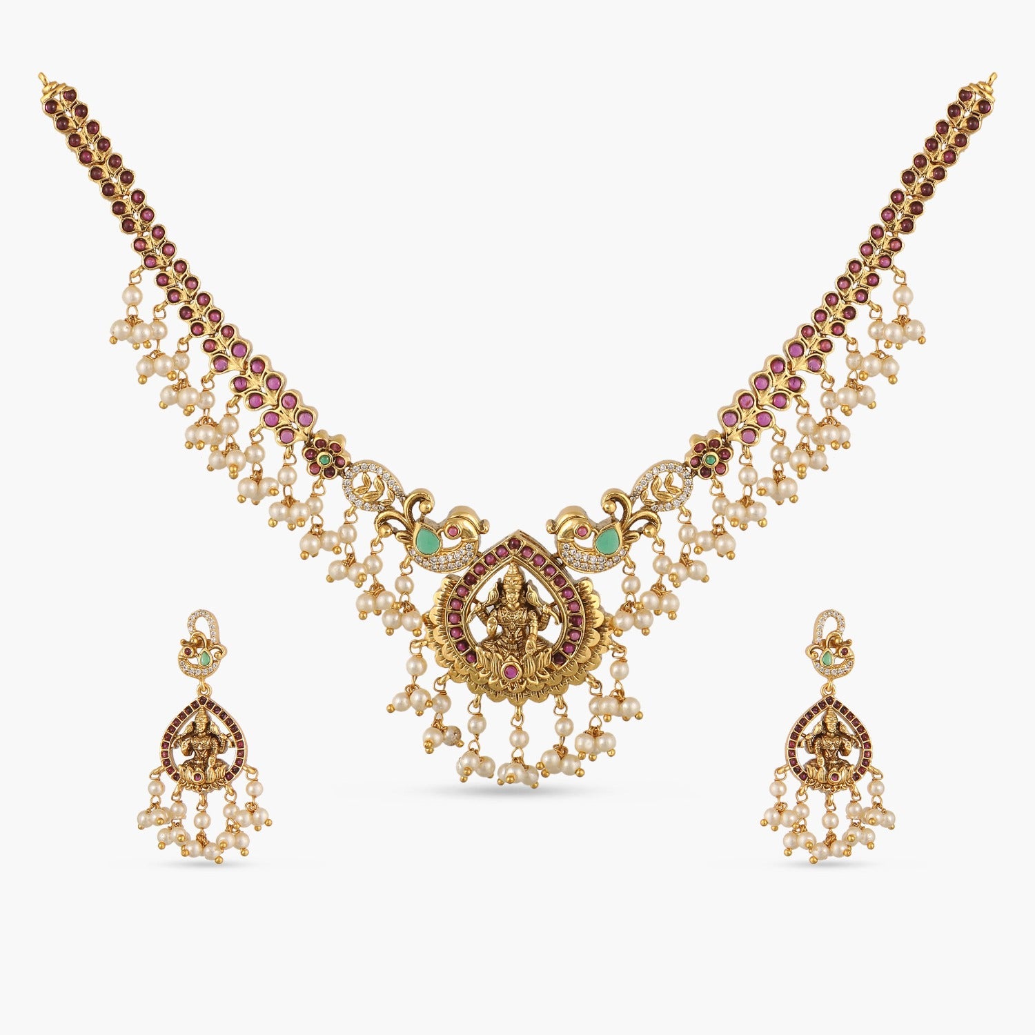 Niladri Antique Necklace Set