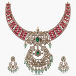 Rosie Nakshatra CZ Necklace Set