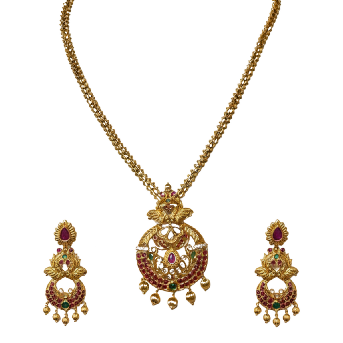 Kala Antique Pendant Set