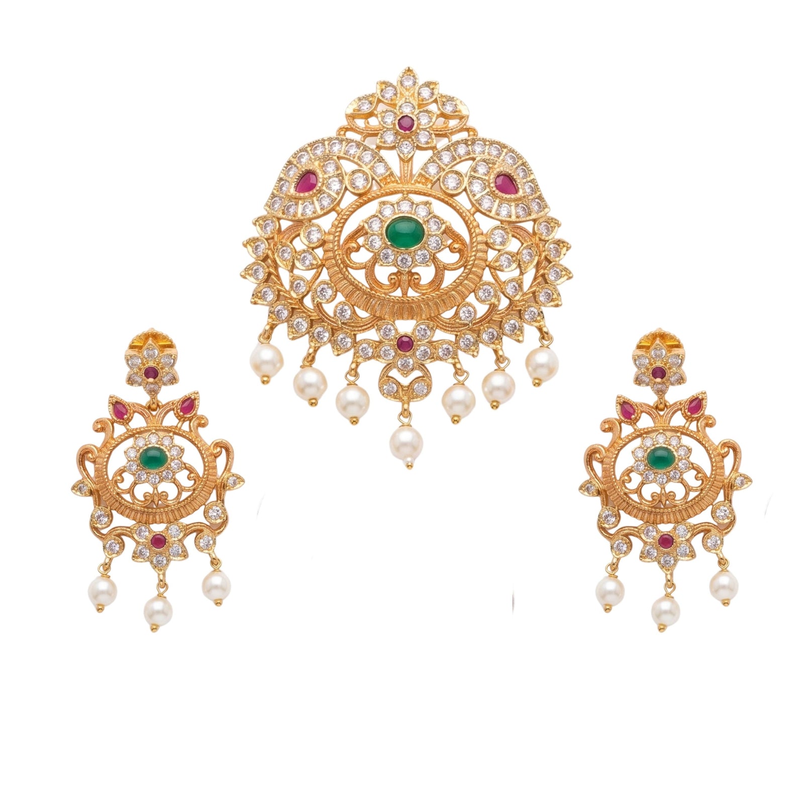 Samaya Antique Pendant Set