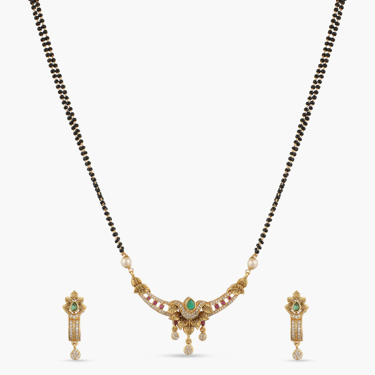 Floral Classic Antique Mangalsutra Set