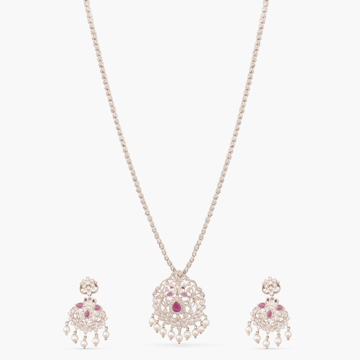 Rithika Nakshatra CZ Pendant Set
