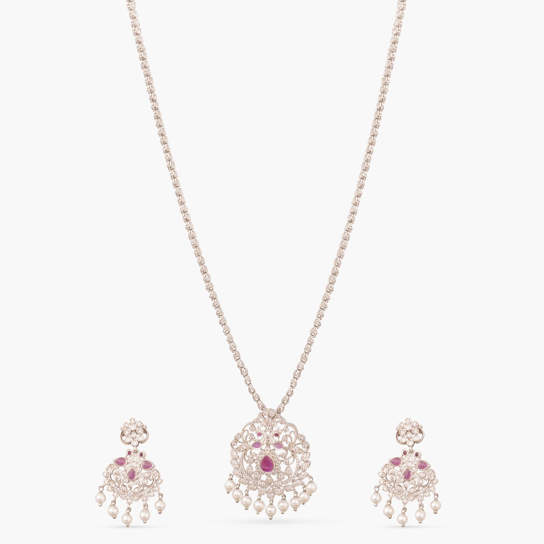 Rithika Nakshatra CZ Pendant Set