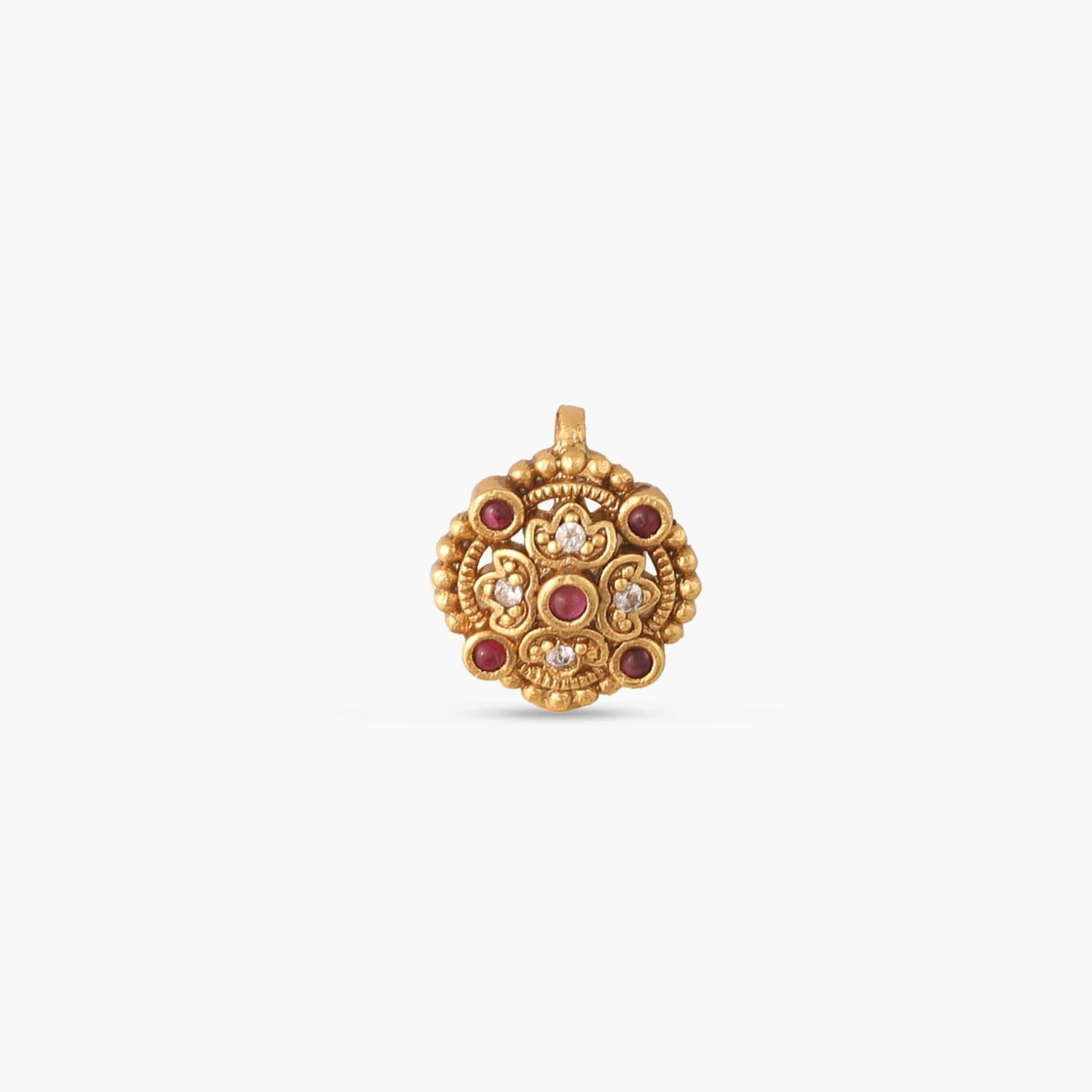 Iravati Antique Nose Pin