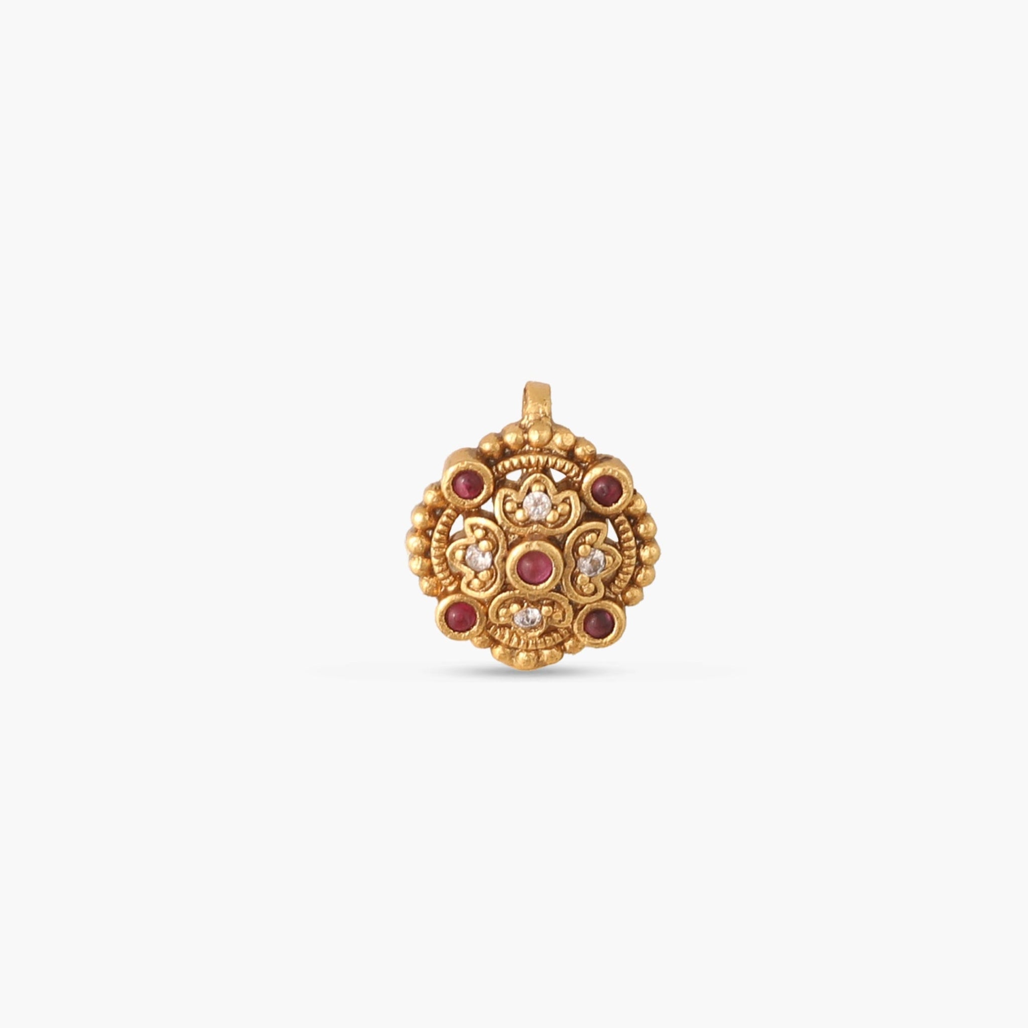 Iravati Antique Nose Pin