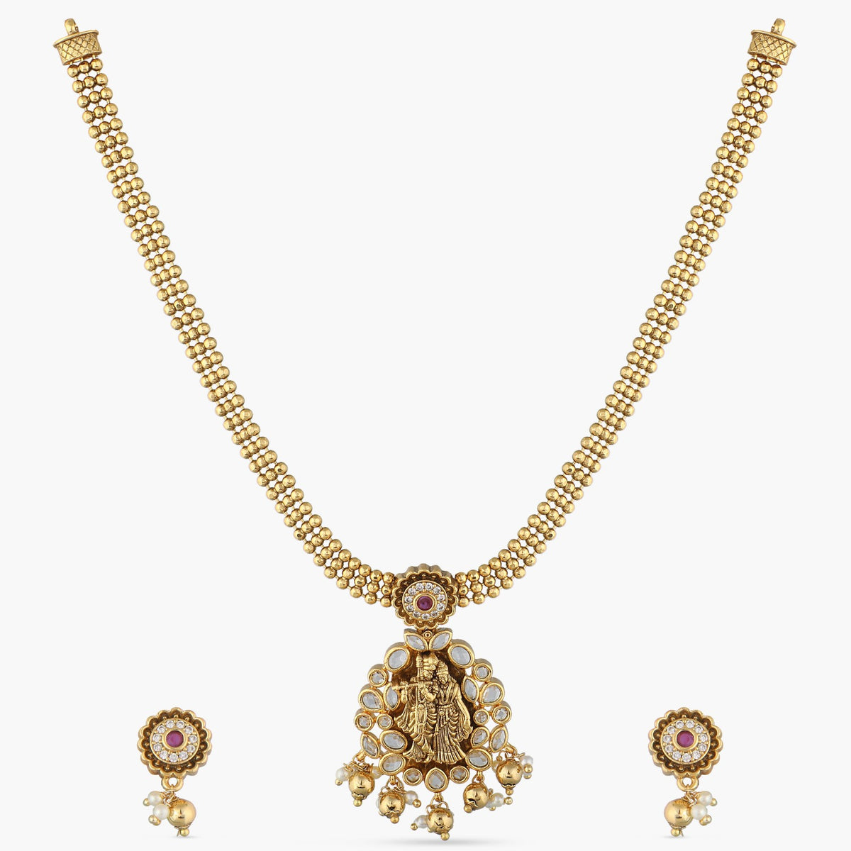 Vinita Antique Necklace Set