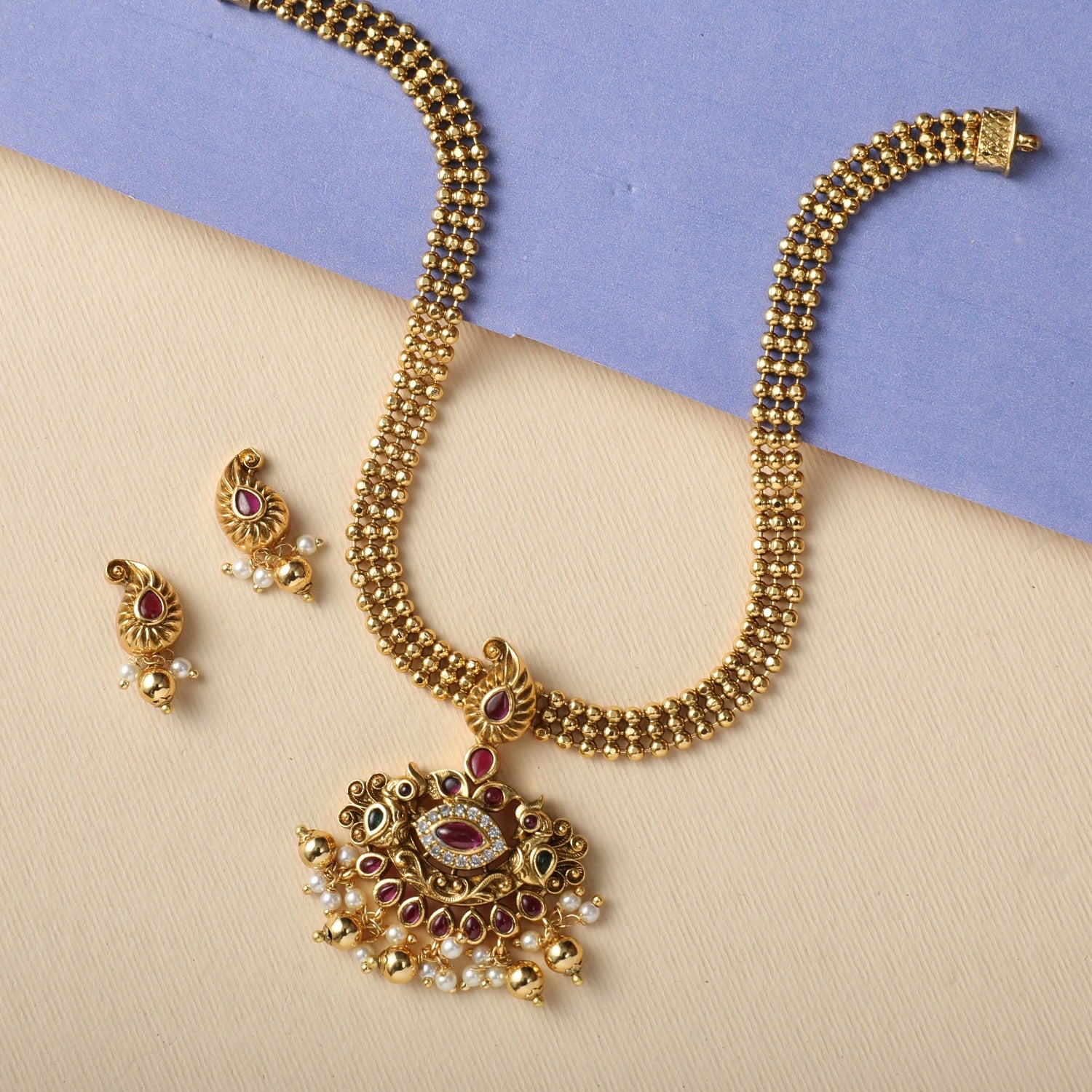 Iksula Antique Necklace Set