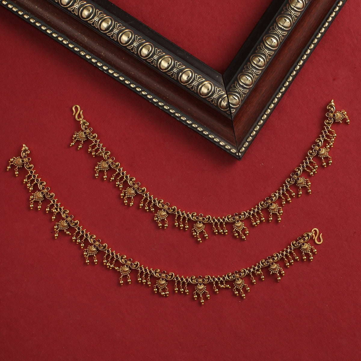 Mudita Antique Anklets