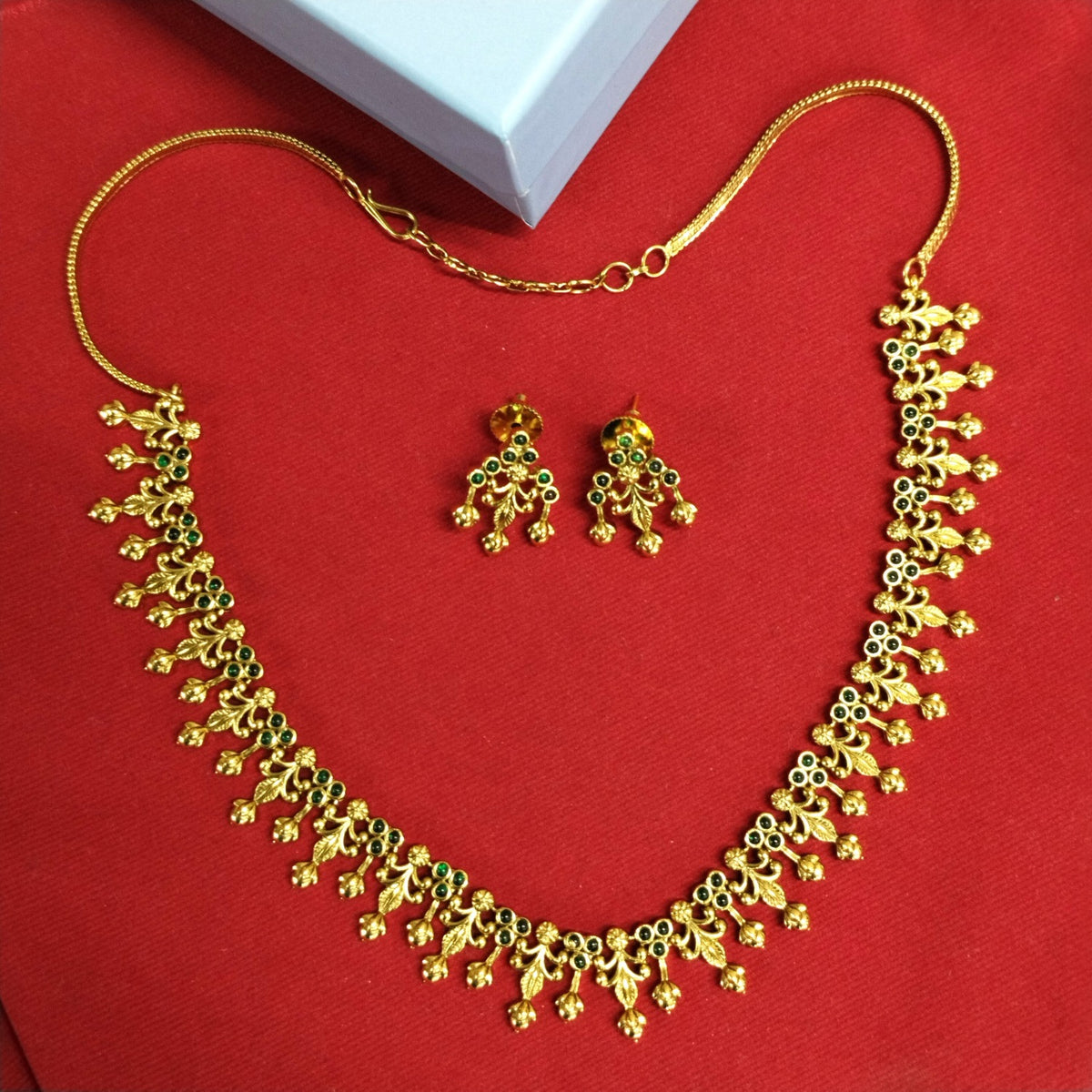 Alala Gold Plated Tribal Necklace Set