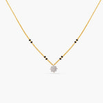 Elegant Charm CZ 925 Silver Mangalsutra