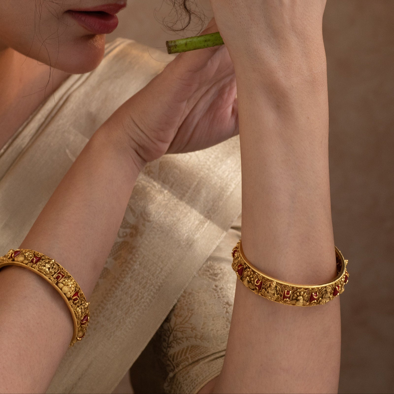 Indira Antique Bangles