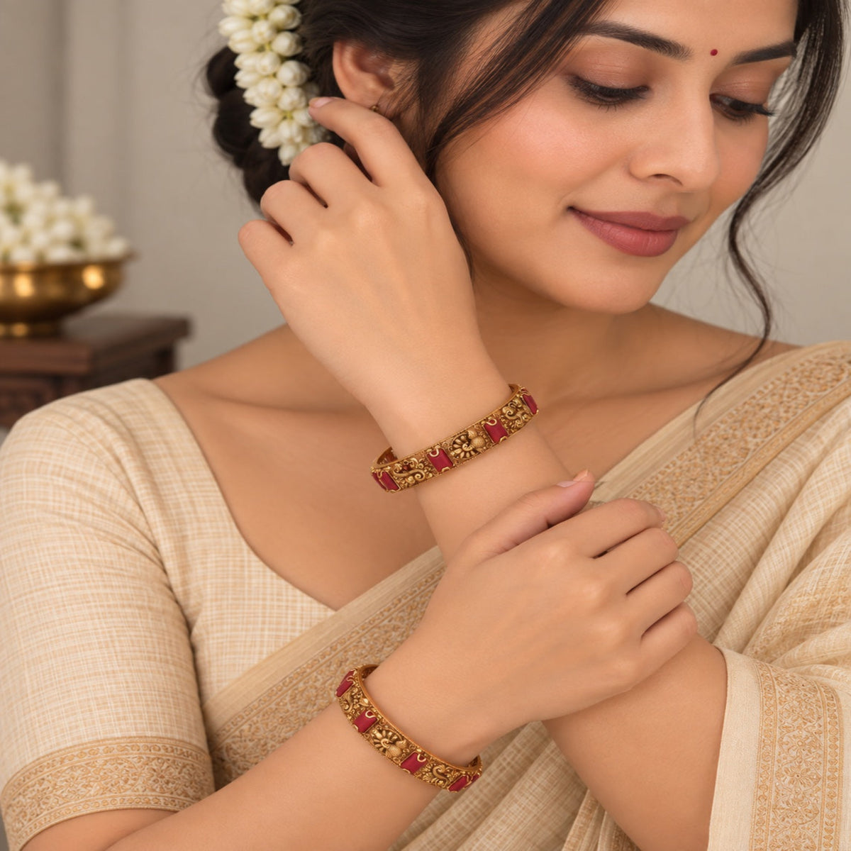 Mayura Antique Bangles