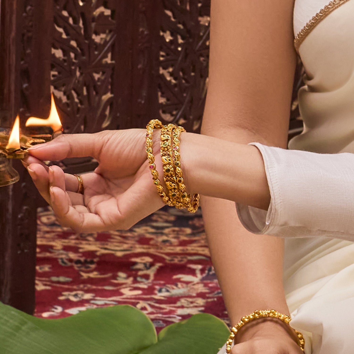 Zivika Antique Bangles