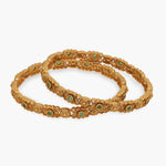 Torsha Antique Floral Bangle