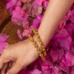 Aarisha Kempu Antique Bangles