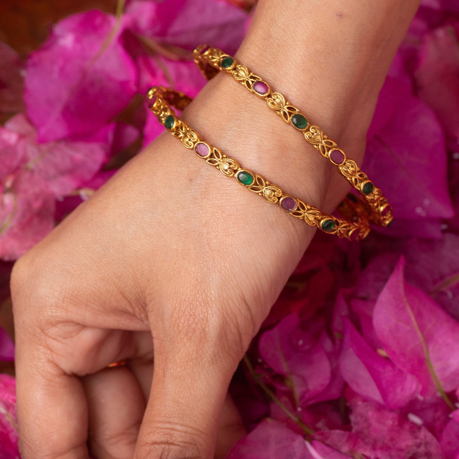 Meher Antique Bangles