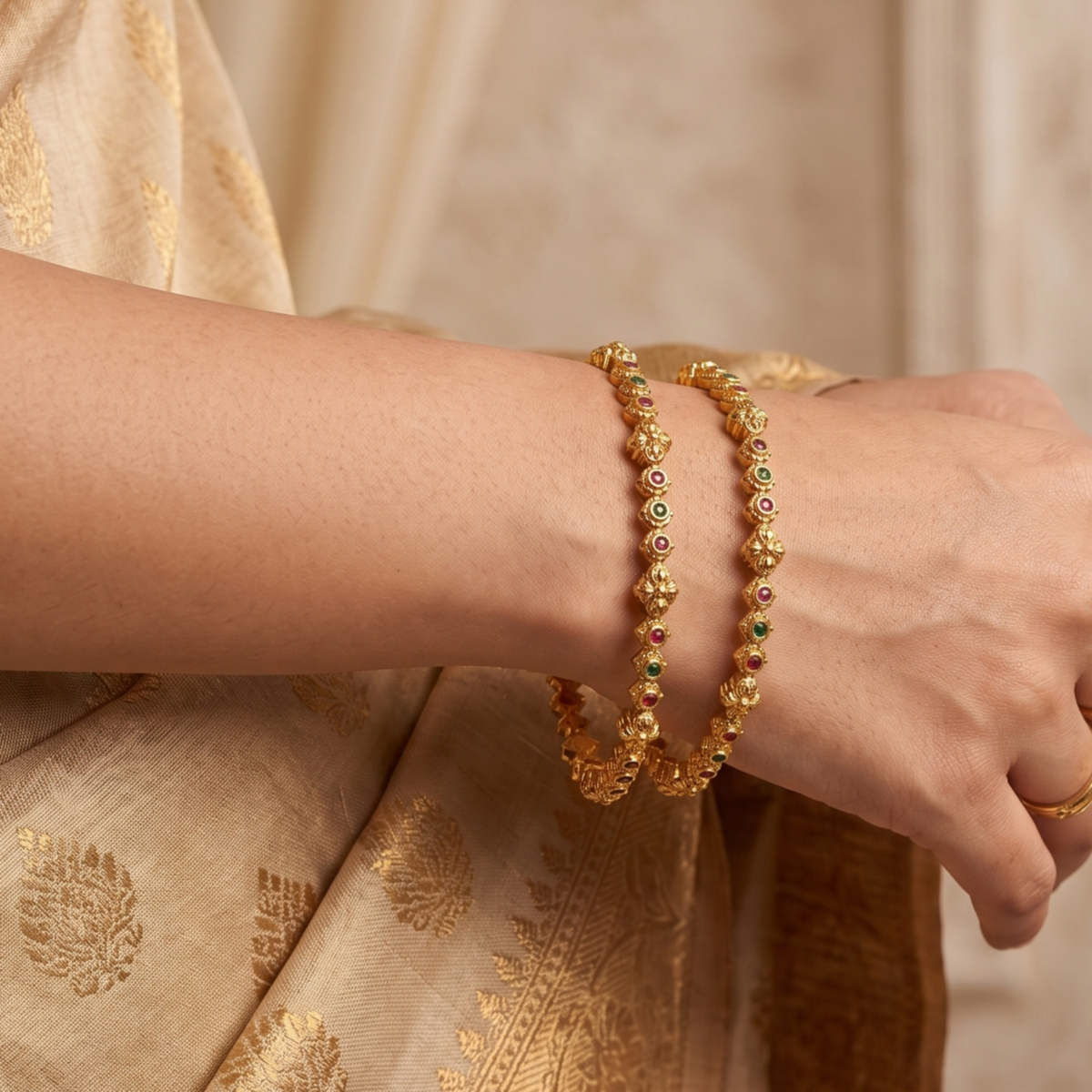 Rithika Antique Bangles