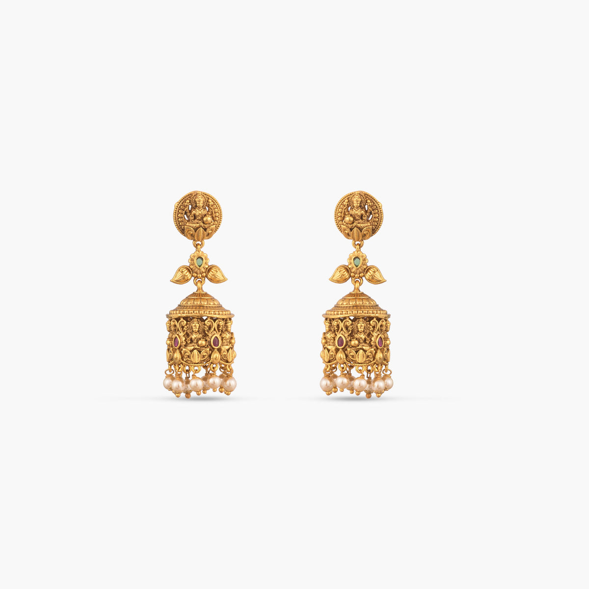 Devanshi Antique Jhumka Earrings
