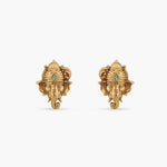 Gajika Antique Stud Earrings