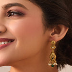 Mihika Antique Drop Earrings