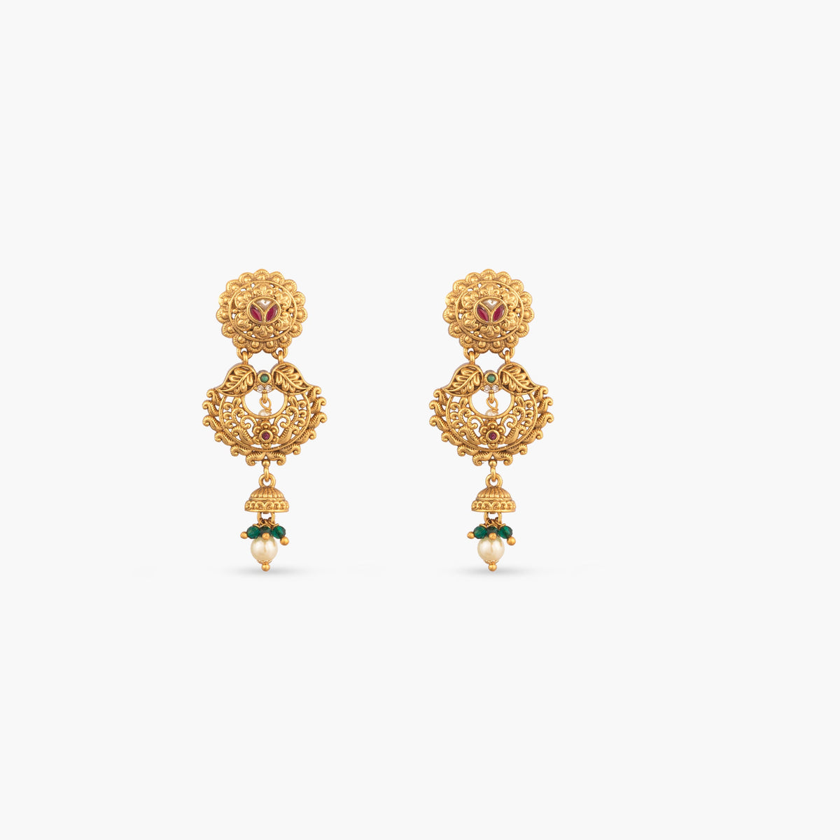 Avira Antique Chandbali Earrings