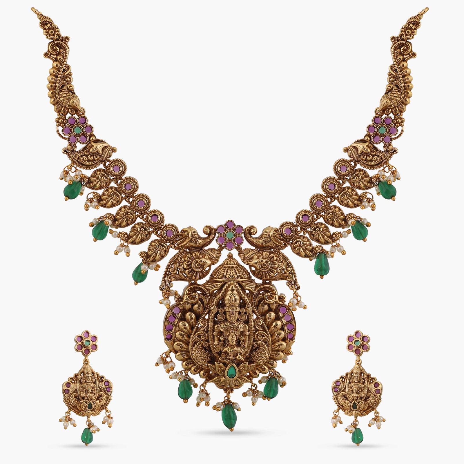 Samika Antique Necklace Set