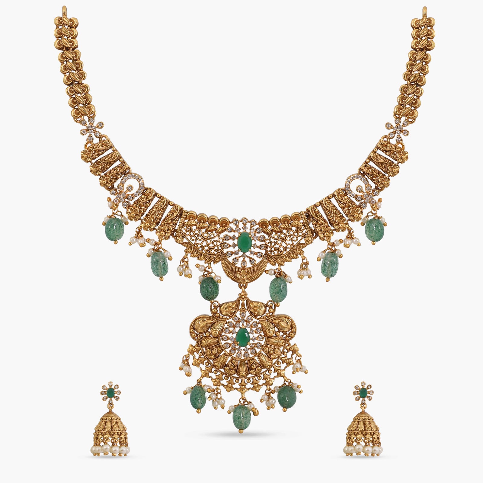Pravya Antique Necklace Set