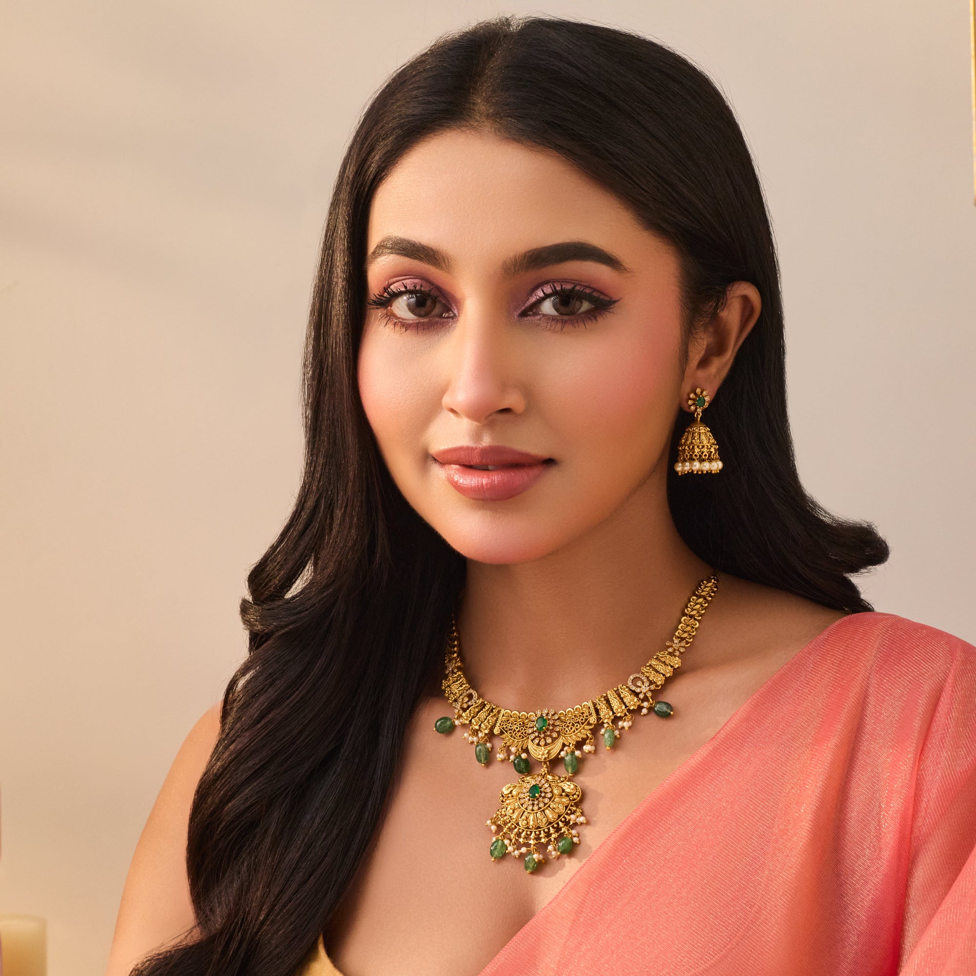 Pravya Antique Necklace Set