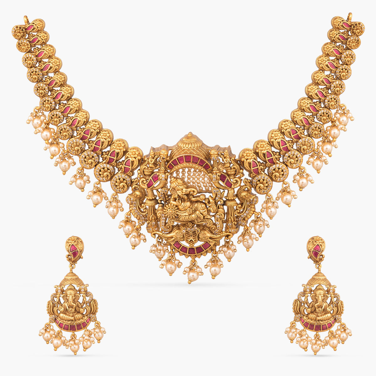 Avighna Antique Necklace Set