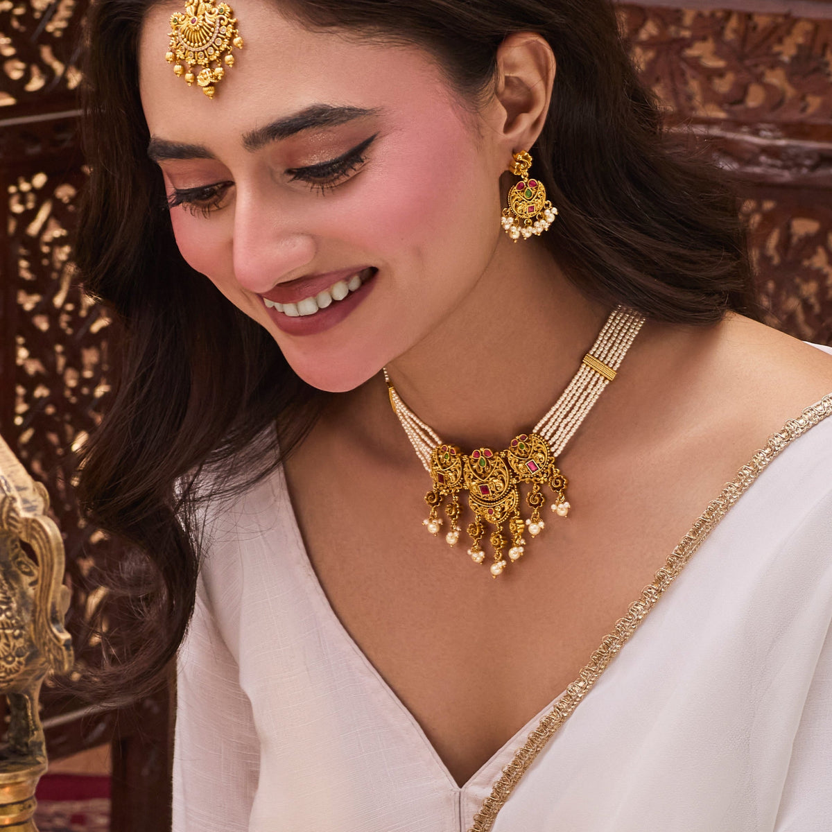 Zivara Antique Choker Set