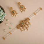 Avyra Antique Pearl Choker Set