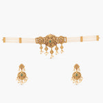 Avyra Antique Pearl Choker Set