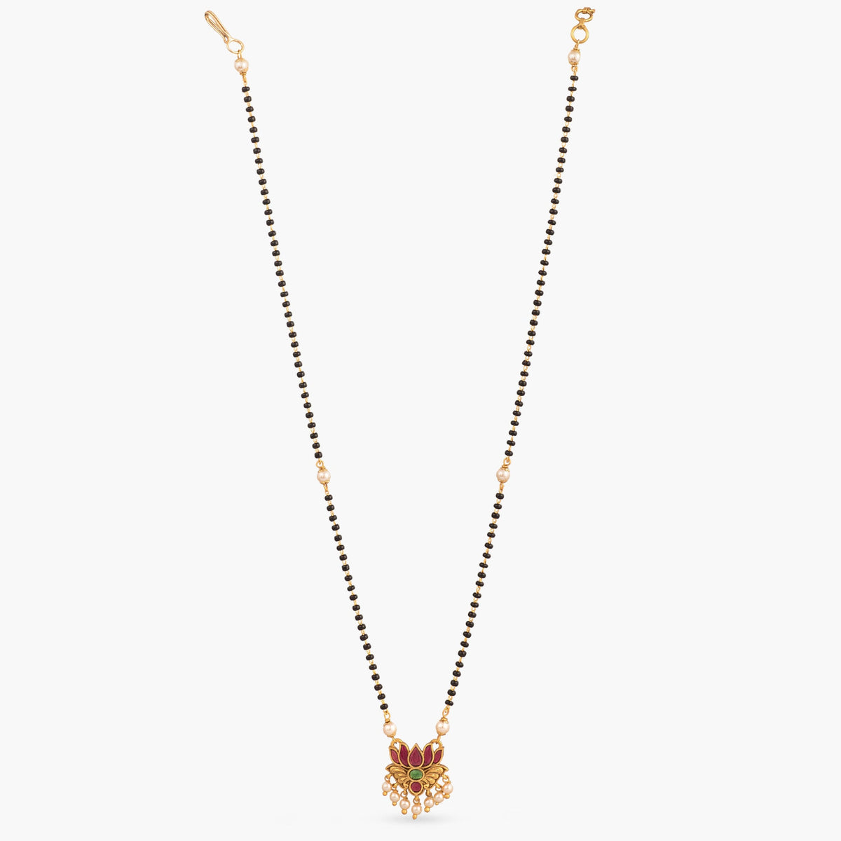 Avanthika Antique Black Beads Necklace
